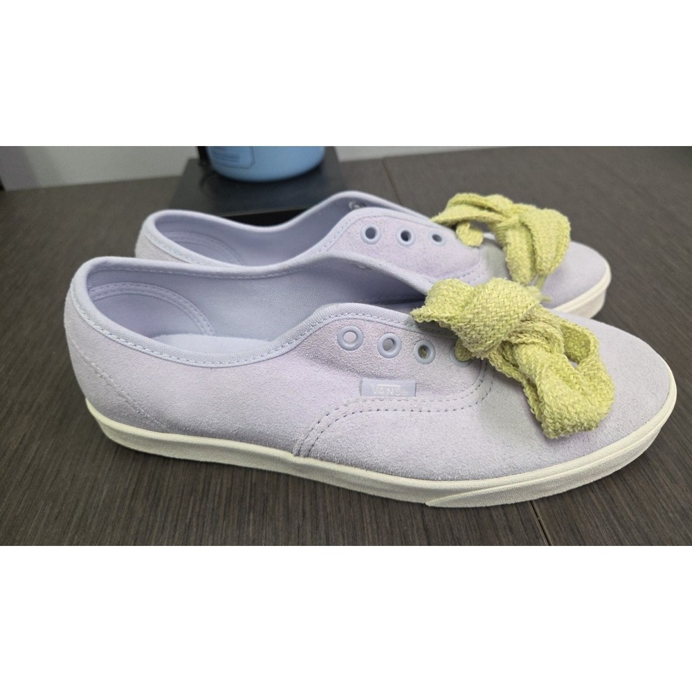 VANS Authentic Lowpro Fat Lace Lime Sherbet SZ 6 Men / 7.5 Women 500714